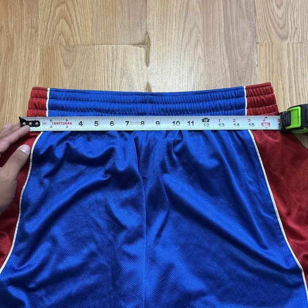 Kansas Jayhawks USA Shorts Mens XL NCAA Basketball Adidas KU Jayhawk
